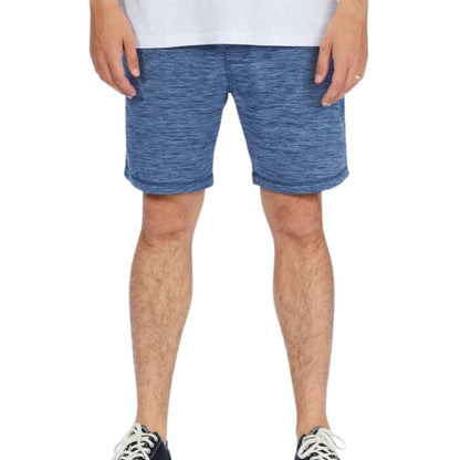 Billabong A/Div Surftrek Fleece Sweatshorts in Deep Blue Heather - BoardCo