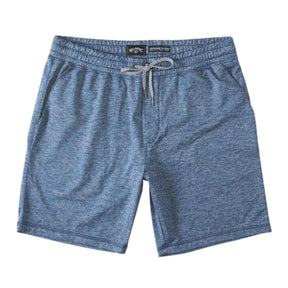 Billabong A/Div Surftrek Fleece Sweatshorts in Deep Blue Heather - BoardCo