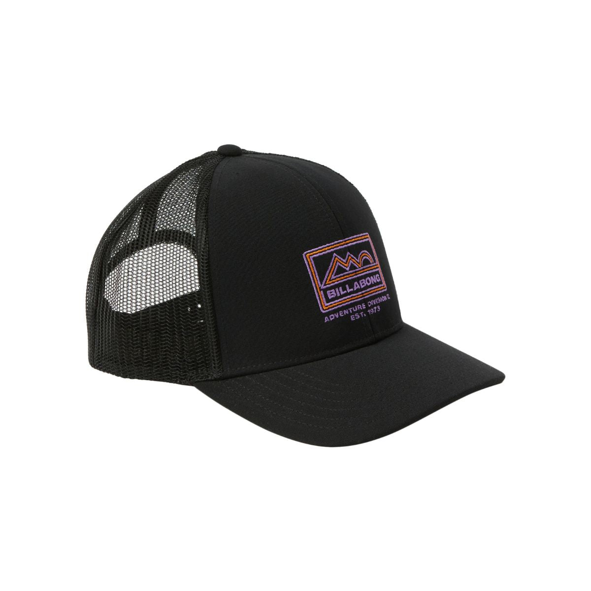 Billabong A/Div Walled Trucker Hat in Black - BoardCo