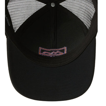 Billabong A/Div Walled Trucker Hat in Black - BoardCo