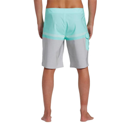 Billabong All Day Heather Stripe Pro 20" Boardshorts in Aqua - BoardCo