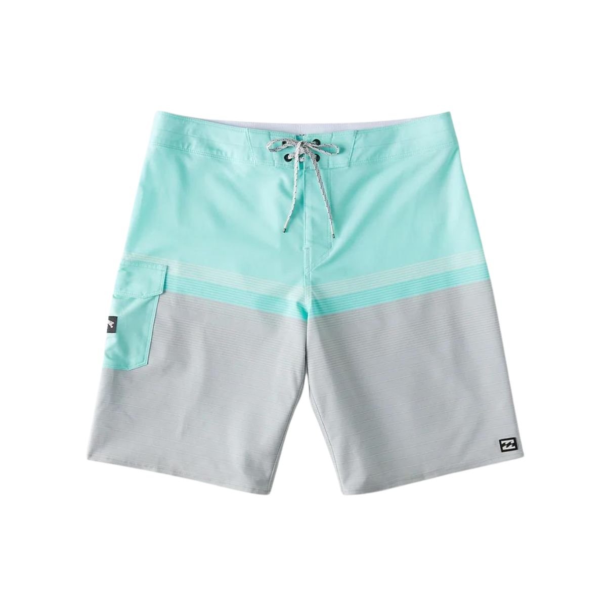 Billabong All Day Heather Stripe Pro 20" Boardshorts in Aqua - BoardCo