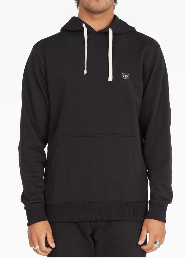 Billabong All Day Pullover Hoodie in Black - BoardCo