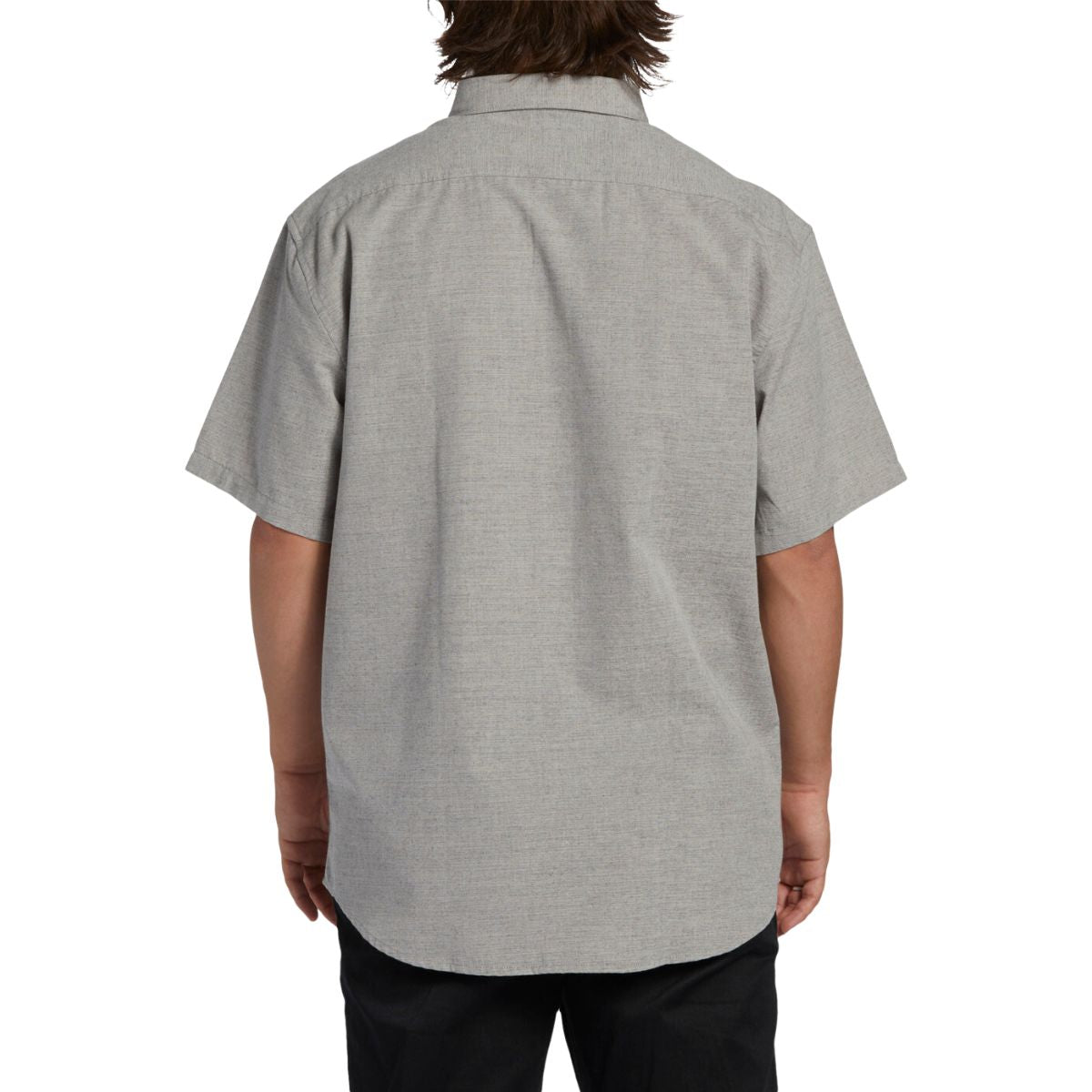 Billabong All Day Short Sleeve Woven Shirt in Light Grey - BoardCo
