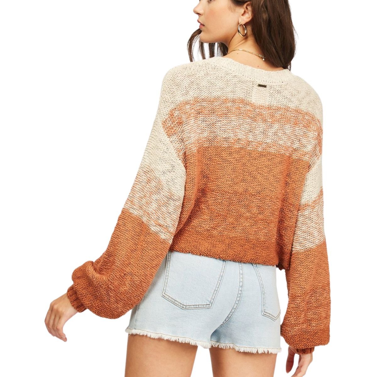 Billabong Blending In Sweater in Sandstone - BoardCo