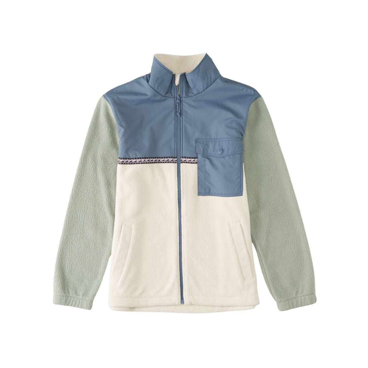Billabong Boundary Trail Zip Men's Jacket in Chino - BoardCo