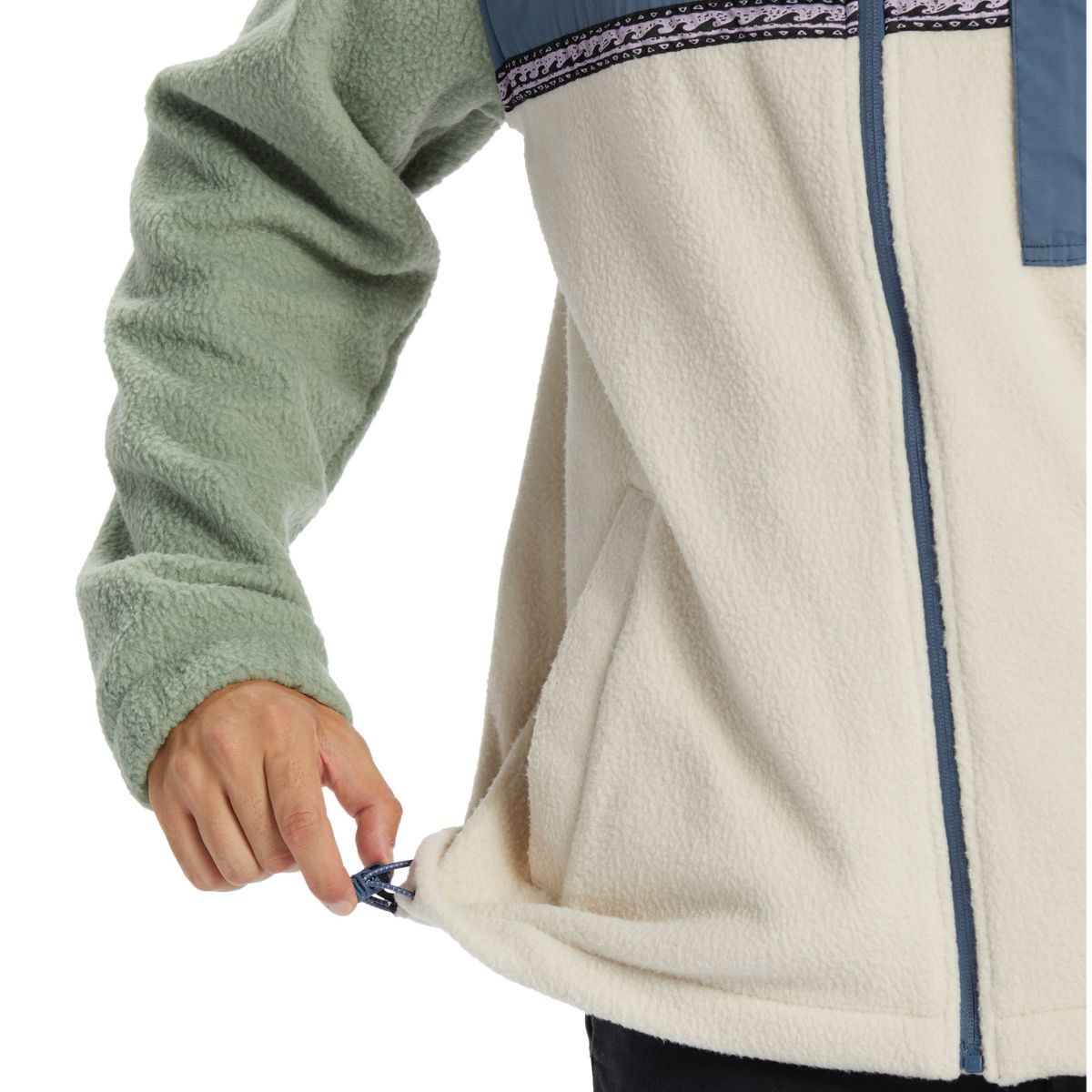 Billabong Boundary Trail Zip Men's Jacket in Chino - BoardCo