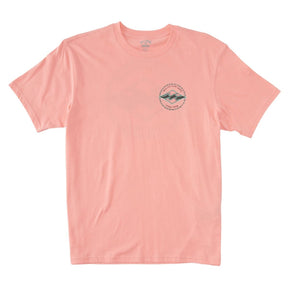 Billabong Boys Rotor Diamond Tee in Neon Light Red - BoardCo