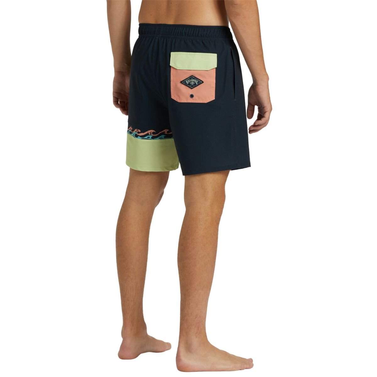 Billabong Burleigh Layback 17" Boardshorts in Navy - BoardCo