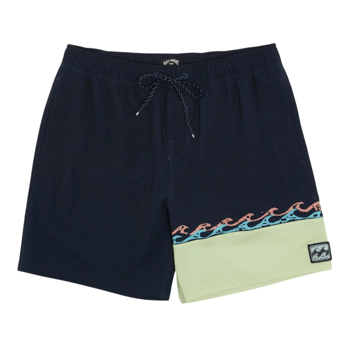 Billabong Burleigh Layback 17" Boardshorts in Navy - BoardCo