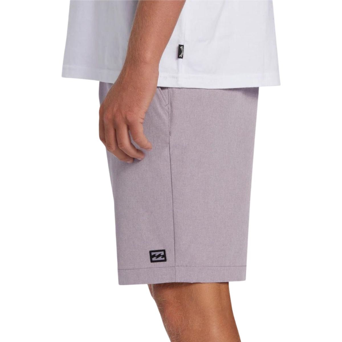 Billabong Crossfire Mid Submersible 19" Hybrid Shorts in Plum - BoardCo