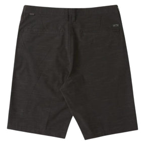 Billabong Crossfire Slub Hybrid Shorts in Black - BoardCo