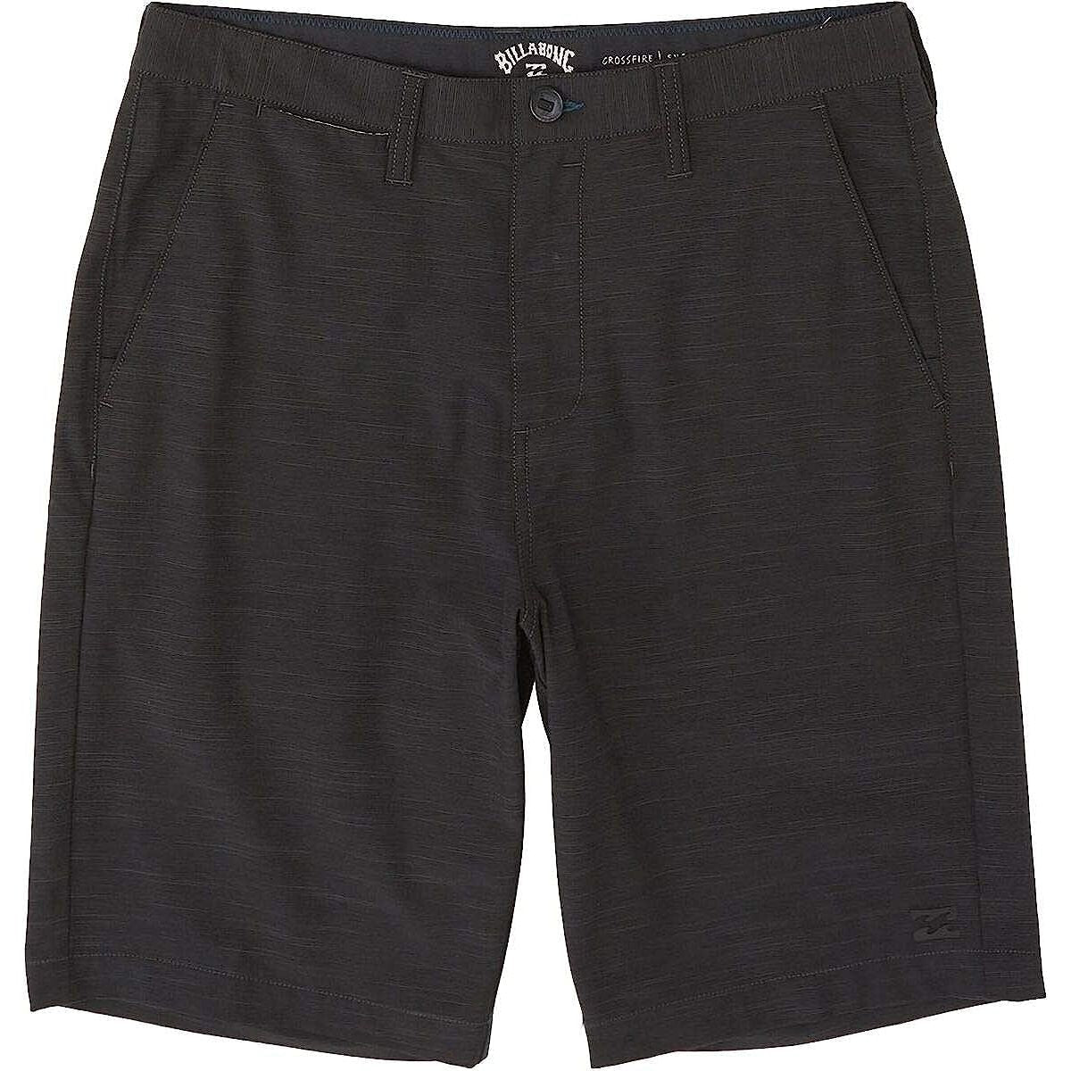 Billabong Crossfire Slub Submersible Short in Black - BoardCo