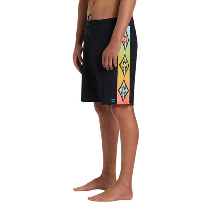 Billabong D Bah Airlite 19" Boardshorts in Black - BoardCo