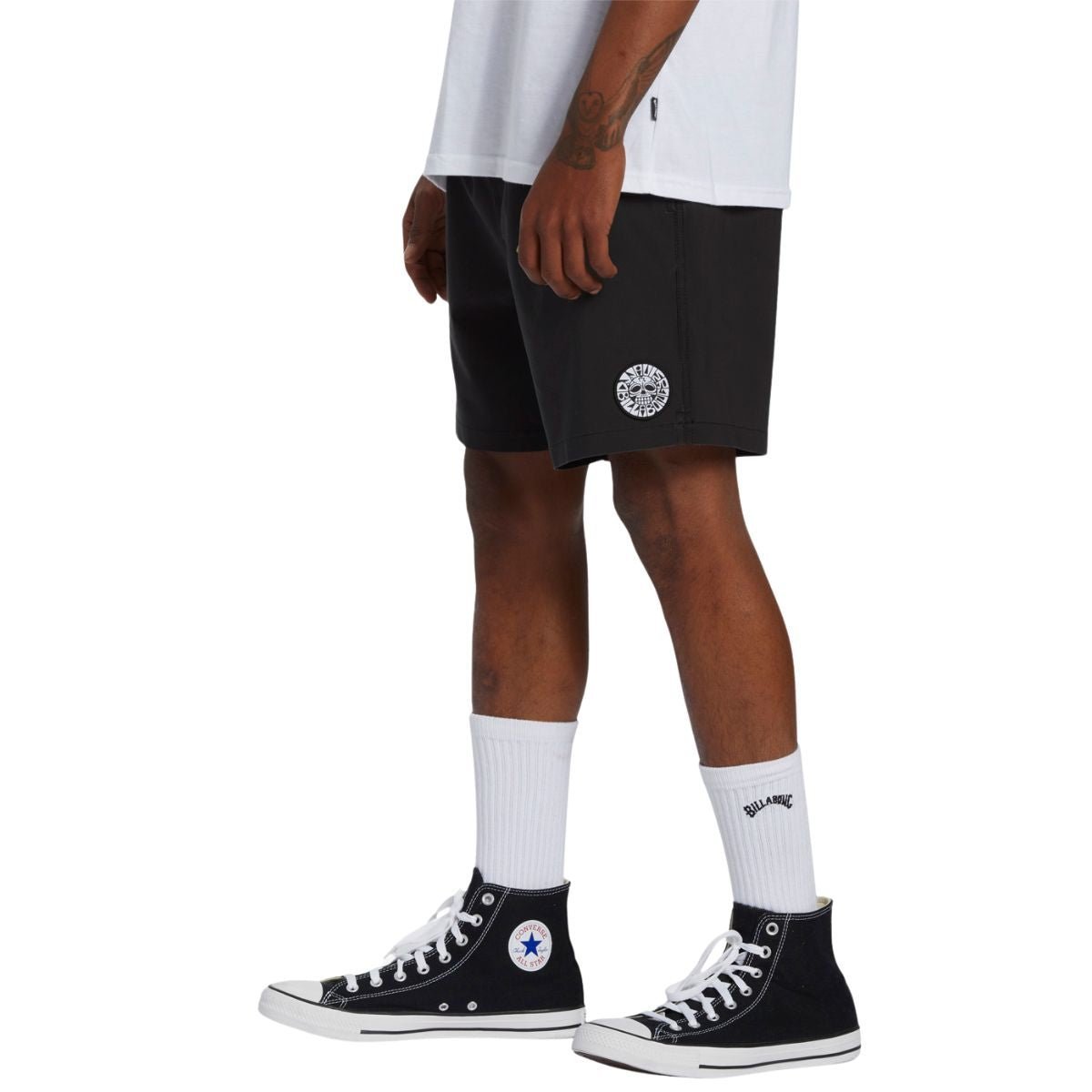 Billabong Dog Days Layback Boardshorts in Black - BoardCo