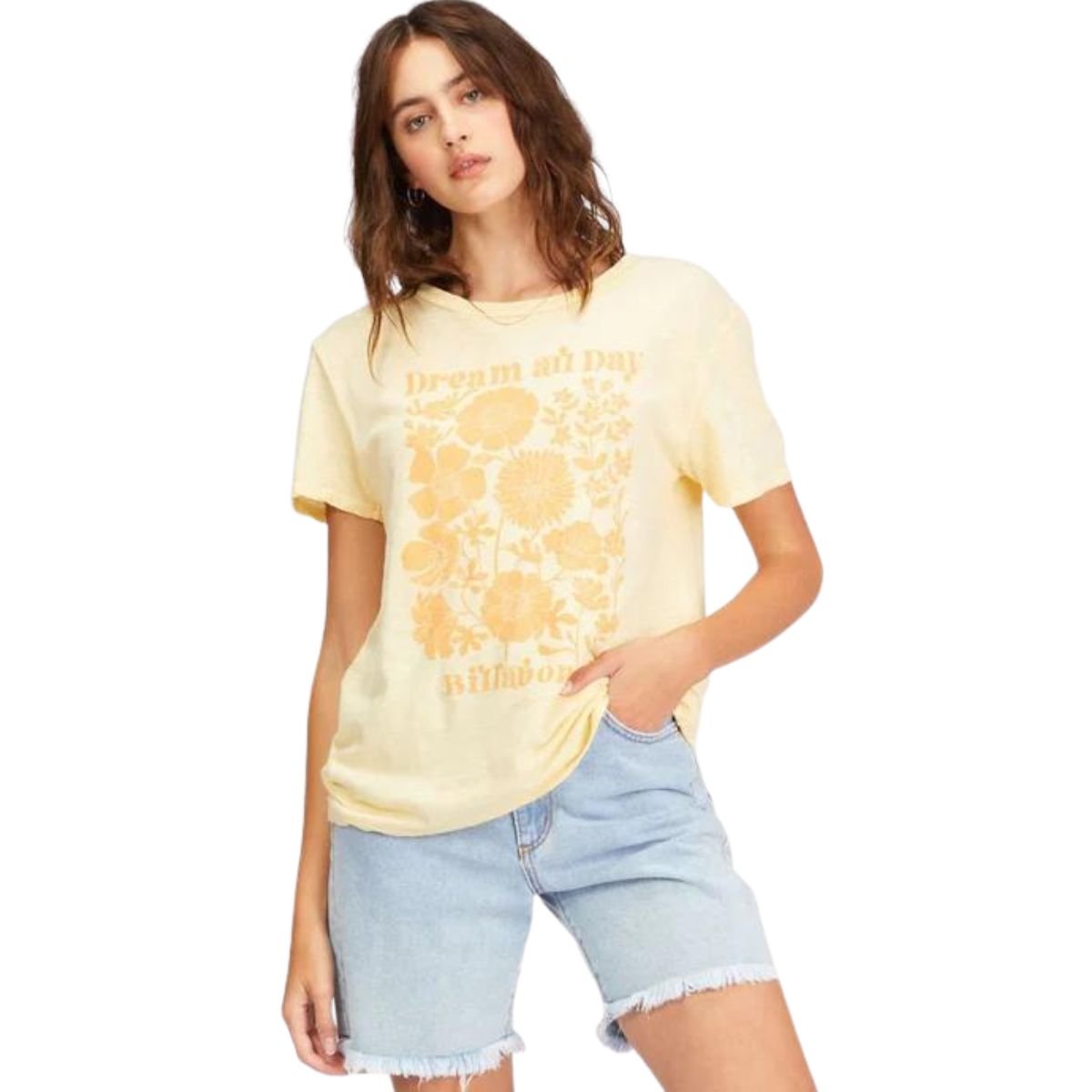 Billabong Dream All Day Tee in Buttermilk - BoardCo