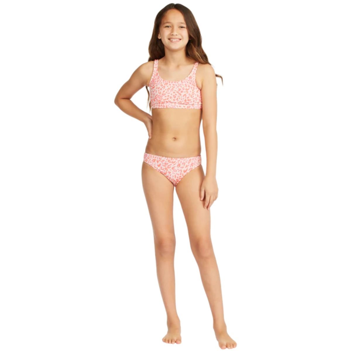 Billabong Girls Chase The Wild Tank Bikini in Just Peachy - BoardCo