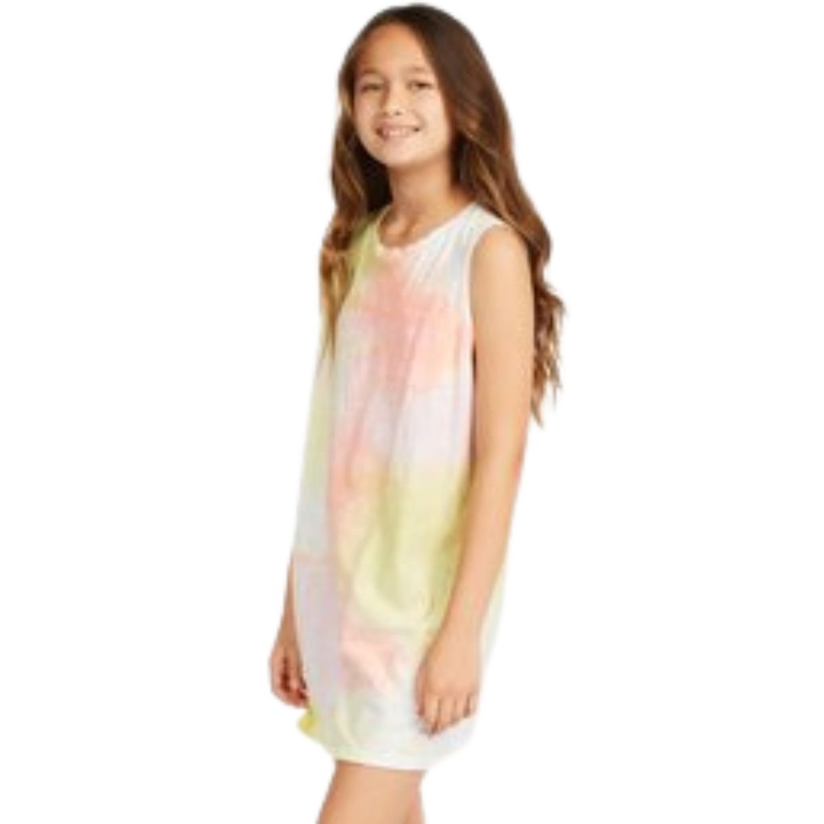 Billabong Girls Cool Days T-Shirt Dress in Multi - BoardCo