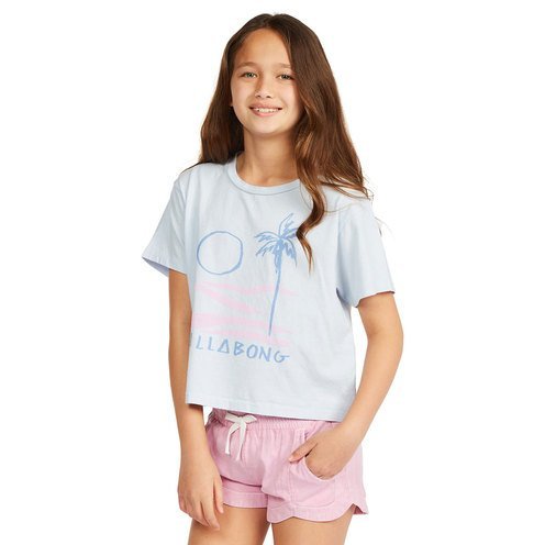 Billabong On The Beach Girls Tee in Rain Drop - BoardCo