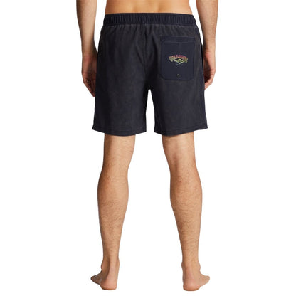 Billabong Riot Layback 17" Boardshorts in Black - BoardCo