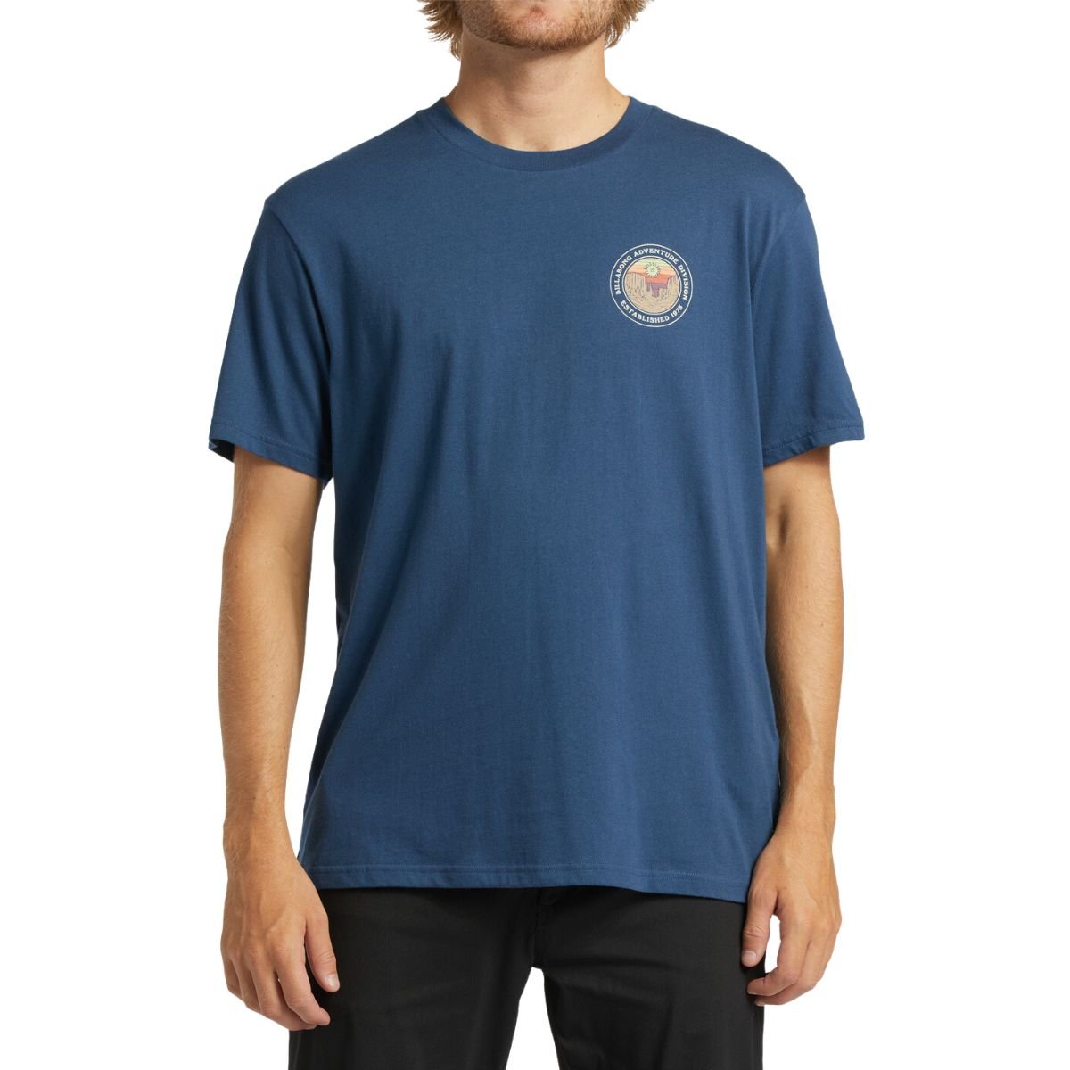 Billabong Rockies Tee in Space Blue - BoardCo