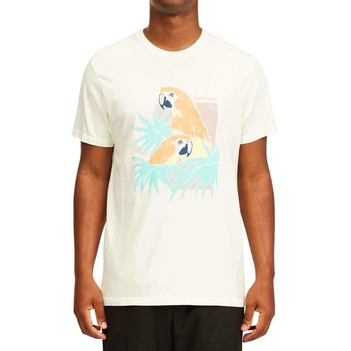 Billabong Scarlet SS Wave Washed Tee in Off White - BoardCo