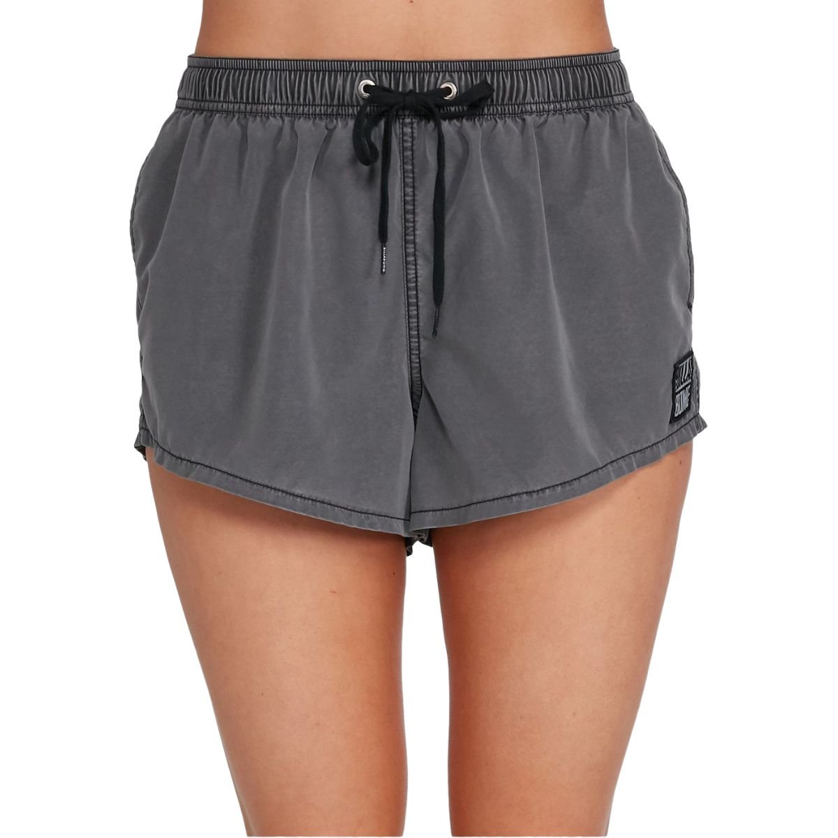 Billabong Sol Searcher Overdyed Volley Boardshort in Black Pebble - BoardCo