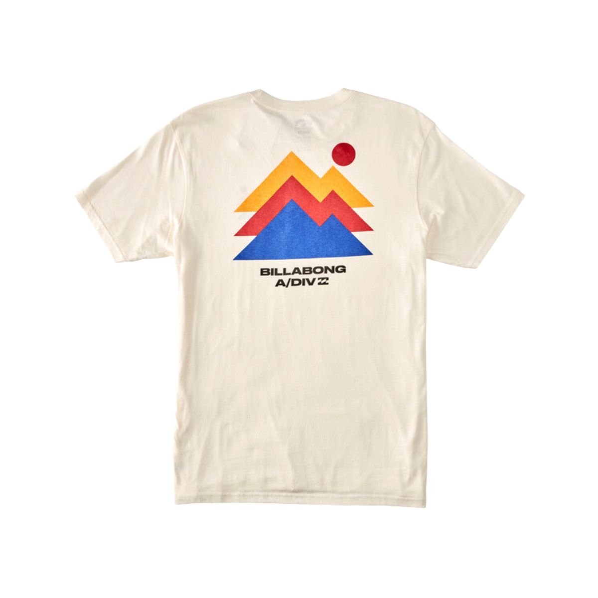 Billabong Stepped Short Sleeve Tee in Off White - BoardCo