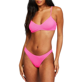 Billabong Summer High Tropic Bikini Bottom in Pink Punch - BoardCo