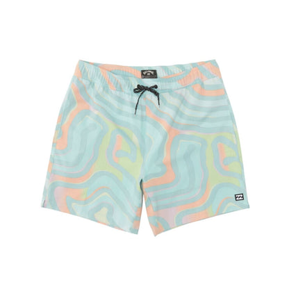 Billabong Sundays Layback Boardshorts in Dusty Jade - BoardCo
