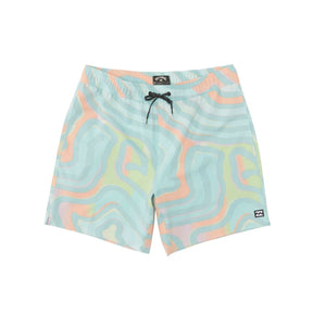 Billabong Sundays Layback Boardshorts in Dusty Jade - BoardCo