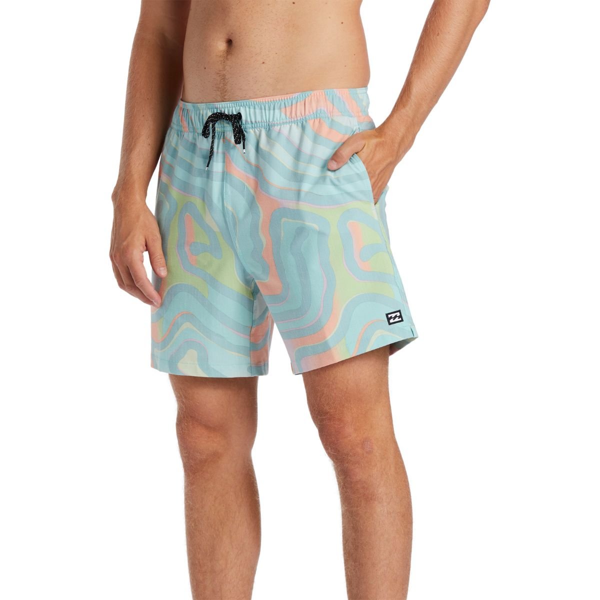 Billabong Sundays Layback Boardshorts in Dusty Jade - BoardCo