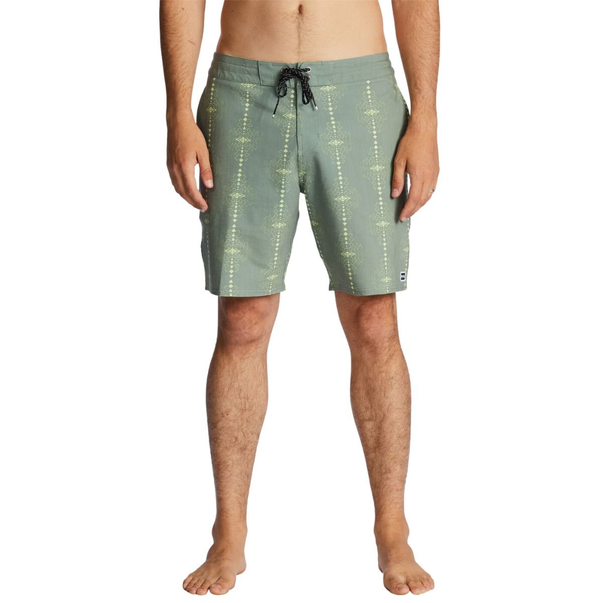 Billabong Sundays Lo Tide 19" Boardshorts in Sage - BoardCo