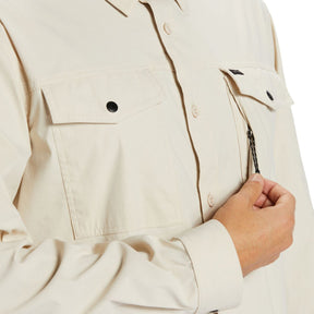 Billabong Surftrek Tech Long Sleeve Shirt in Chino - BoardCo