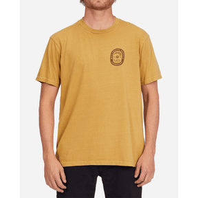 Billabong Synergy Wave Washed Tee in Mustard - BoardCo