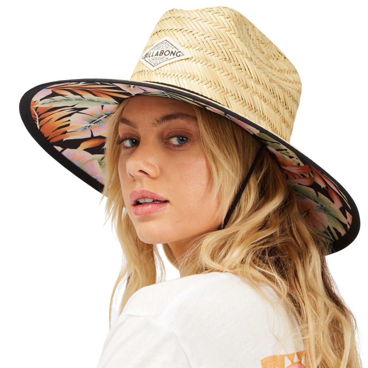 Billabong Tipton Straw Hat in Antique Black - BoardCo