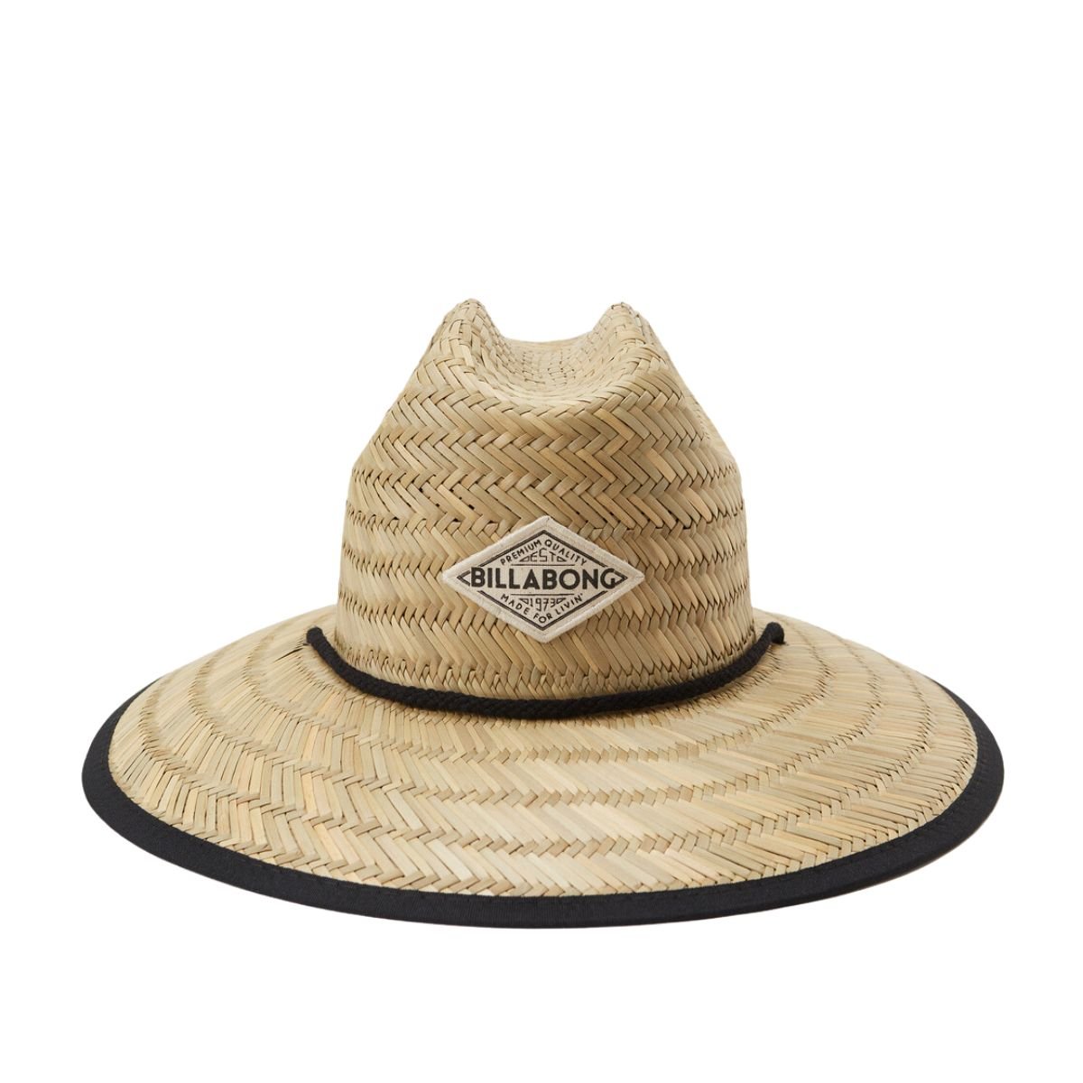 Billabong Tipton Straw Hat in Antique Black - BoardCo