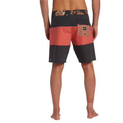 Billabong Tribong Pro 18" Boardshorts in Washed Red - BoardCo