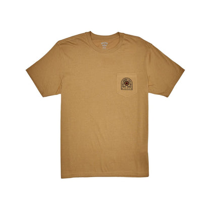 Billabong Tropics Men's Pocket Tee in Dusty Gold - BoardCo