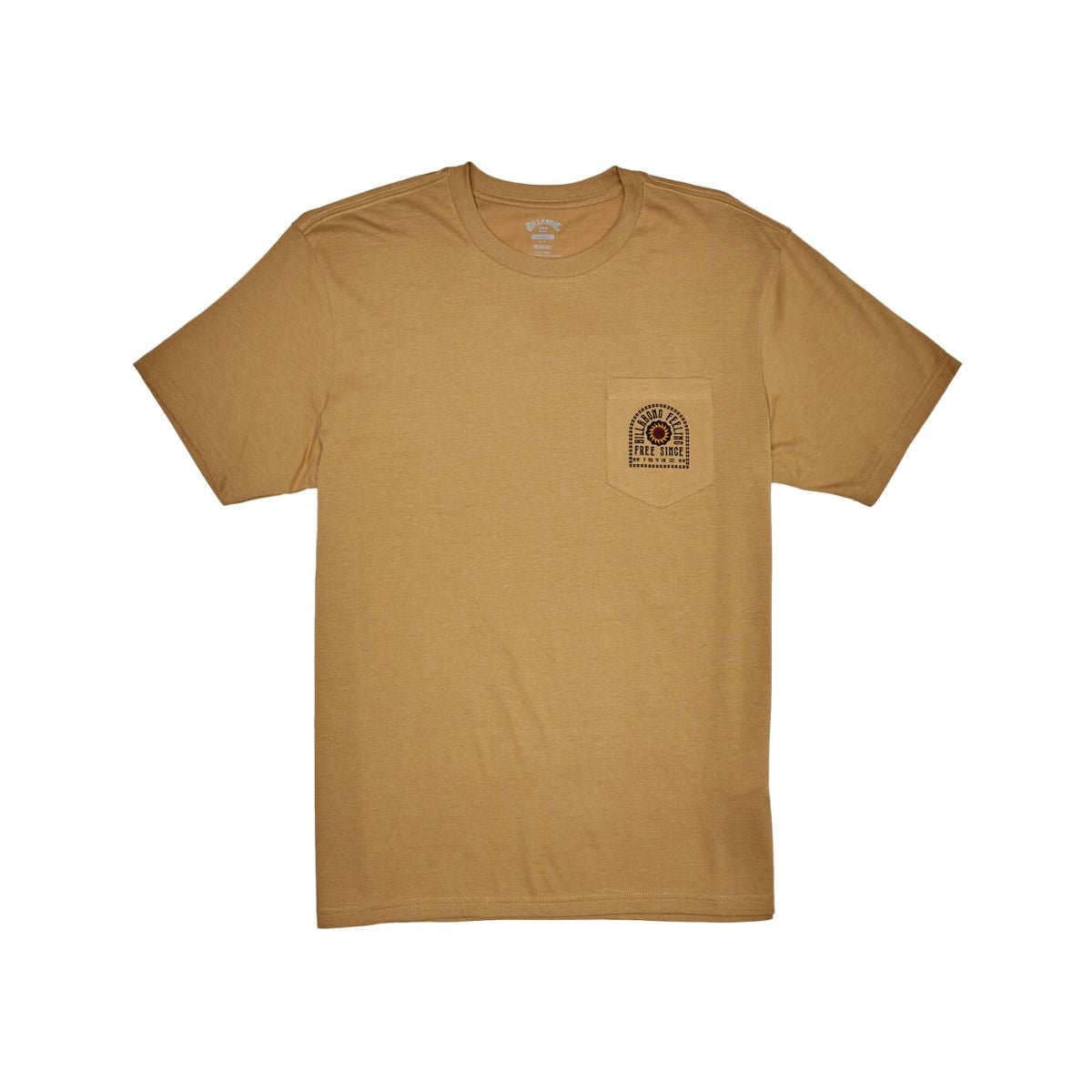 Billabong Tropics Men's Pocket Tee in Dusty Gold - BoardCo