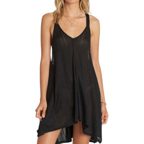Billabong Twisted View Cover Up in Black Pebble - BoardCo