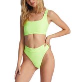 Billabong Wave Trip New Crop Tank Bikini Top in Bright Sol - BoardCo