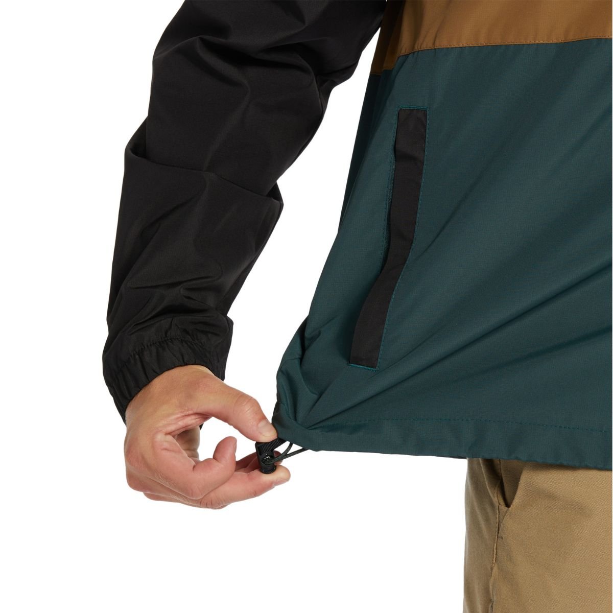 Billabong Windswell Anorak Windbreaker in Dark Forest - BoardCo