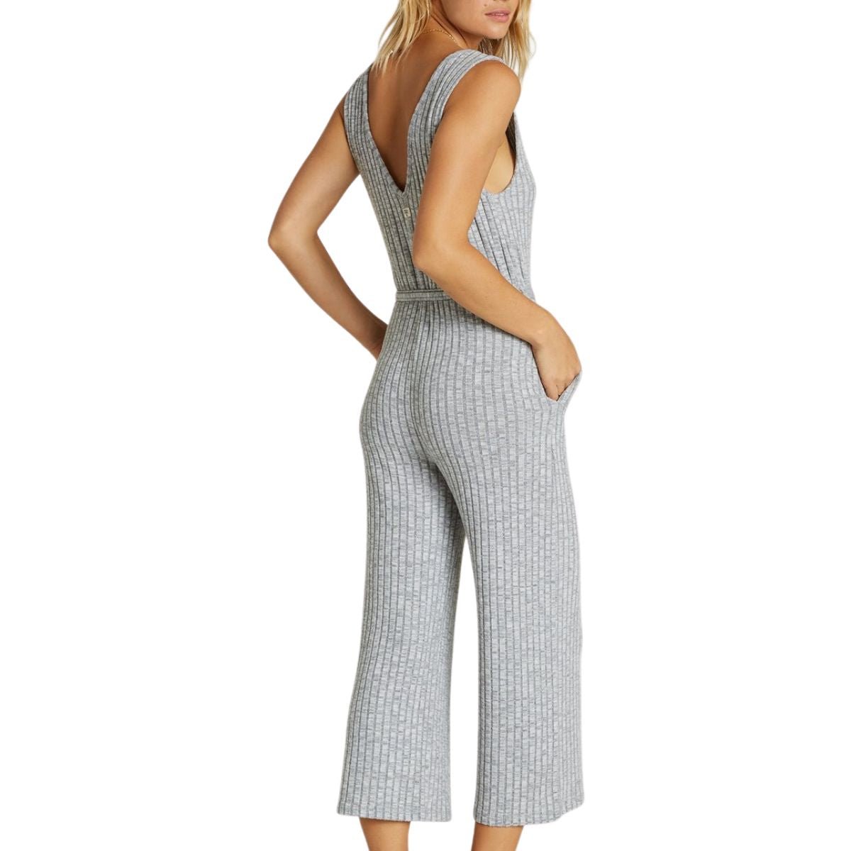 Billabong Wipe Out Jumpsuit in Ash Heather - BoardCo