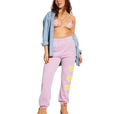 Billabong x Smiley Happy Saturday Joggers in Lady Lavender - BoardCo