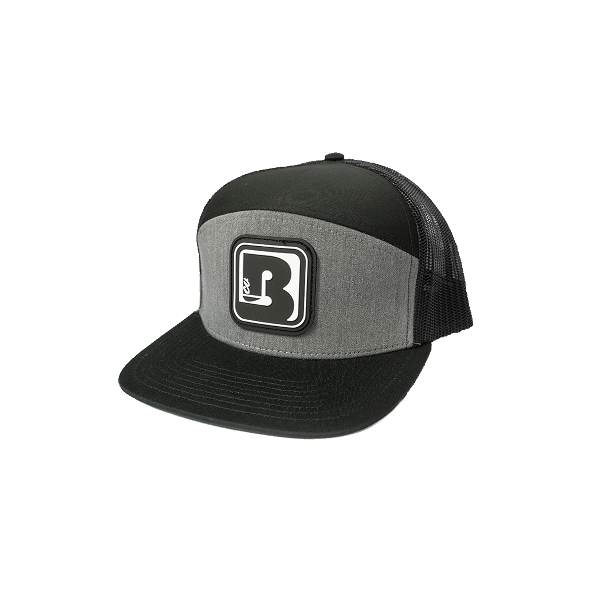 BoardCo Cobra Hat Grey/Black with B Patch - BoardCo