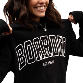 BoardCo Collegiate Crew in Black - BoardCo