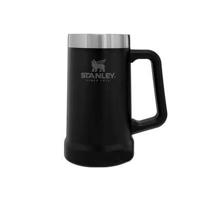 BoardCo Stanley Adventure Big Grip Stein 24oz in Black - BoardCo