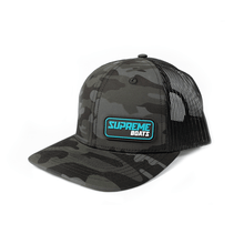 BoardCo Warrior Hat Black Camo with Supreme Patch - BoardCo