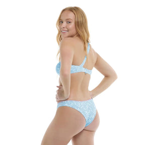 Body Glove Flowery Skies Rosalia Bikini Bottom in Baby Blue - BoardCo